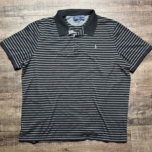 Polo by Ralph Lauren Black and White Striped Shirt